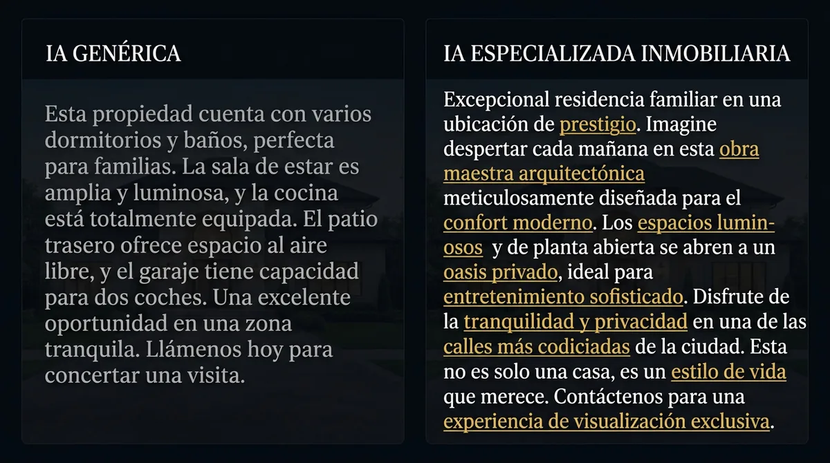 Cómo generar descripciones de pisos con IA